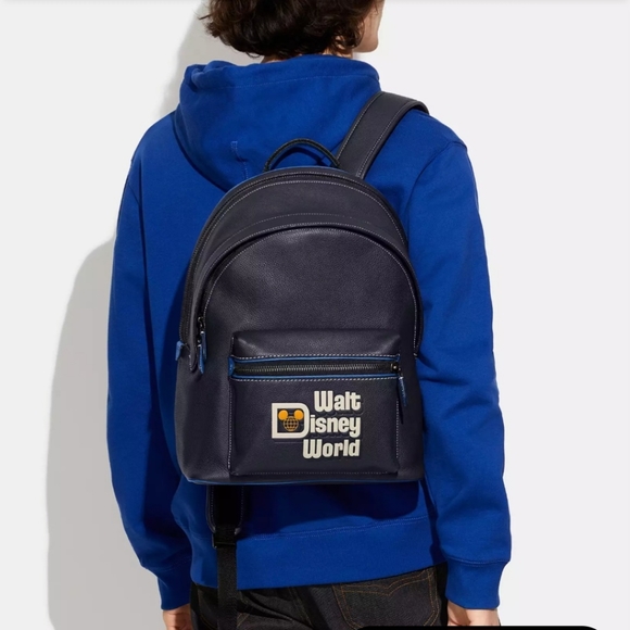 Coach Other - Disney X Coach Charter Backpack With Walt Disney World Motif